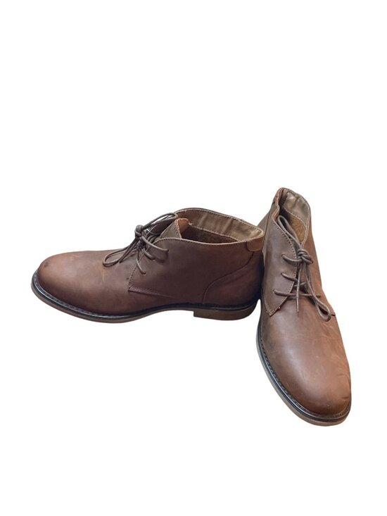 Nunn Bush mens brown leather memory foam ankle chukka boots sz 10.5M SKU 10-311 main image 15